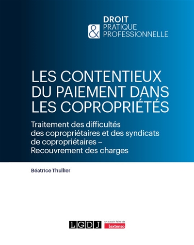 Les contentieux du paiement...