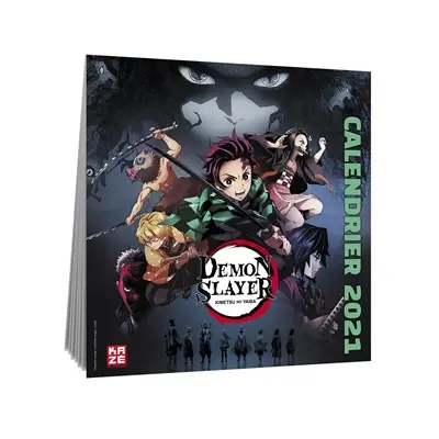 Demon slayer : Kimetsu no yaiba : calendrier 2021