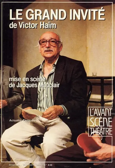 Avant-scène théâtre (L'), n° 836. Le grand invité