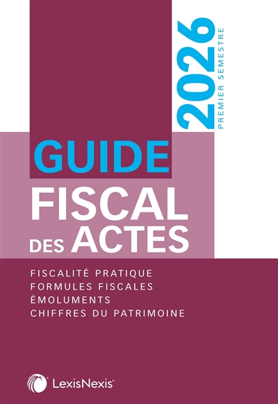 Guide fiscal des actes :...