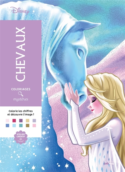 Coloriages mystères Disney : Chevaux