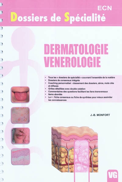Dermatologie, vénérologie : ECN