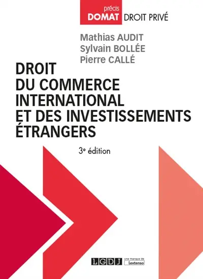 Droit du commerce international et des investissements étrangers