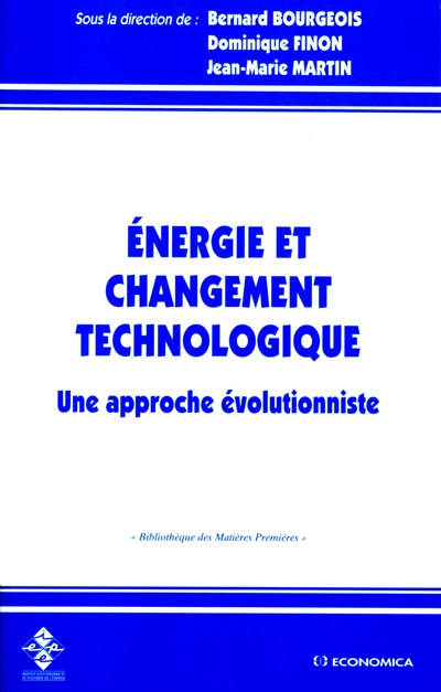 Energie et changement technologique : une approche évolutionniste