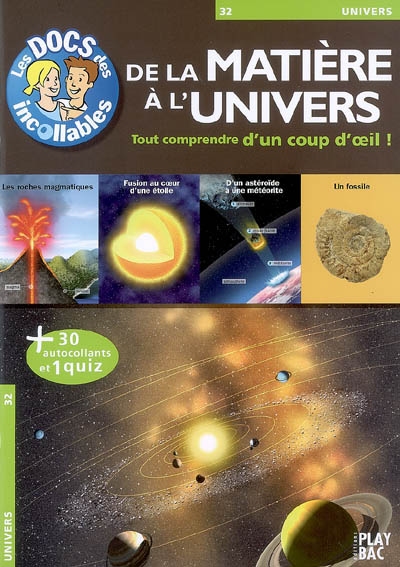 de la matière à l'univers