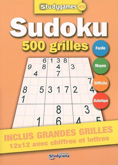 Sudoku : 500 grilles