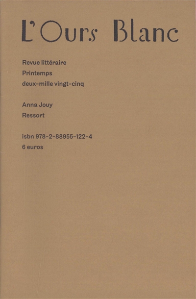 Ours blanc (L'), n° 43. Ressort