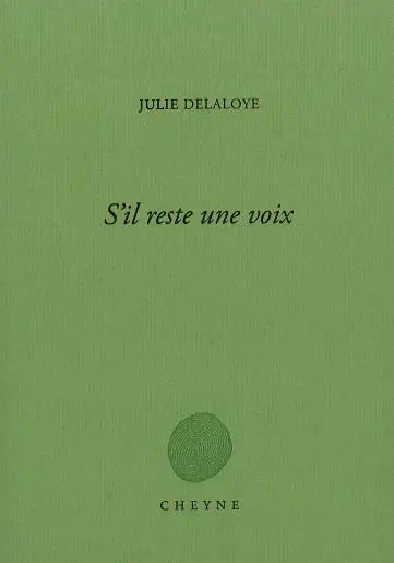 S'il reste une voix