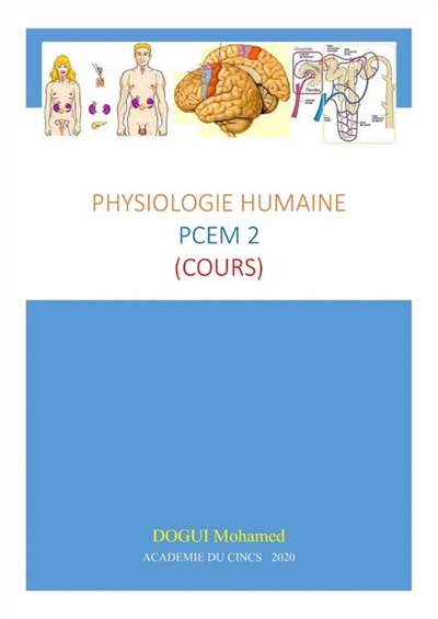 Physiologie Humaine PCEM2 : Cours
