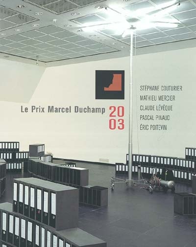 Le prix Marcel Duchamp 2003 : Stéphane Couturier, Mathieu Mercier, Claude Lévêque, Pascal Pinaud, Eric Poitevin : exposition, Paris, Centre Georges-Pompidou, 10 décembre 2003-9 février 2004