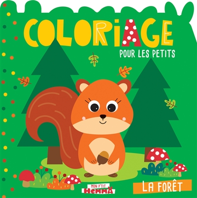 La forêt : coloriage pour les petits