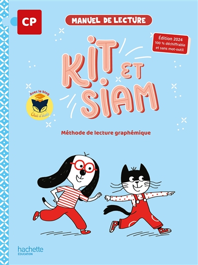 Kit et Siam CP : méthode de lecture graphémique : manuel de lecture