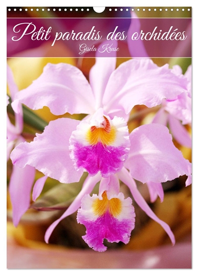 Petit paradis des orchidées (Calendrier mural 2025 DIN A3 horizontal), CALVENDO calendrier mensuel : Un coffre à trésors rempli de bijoux de fleurs