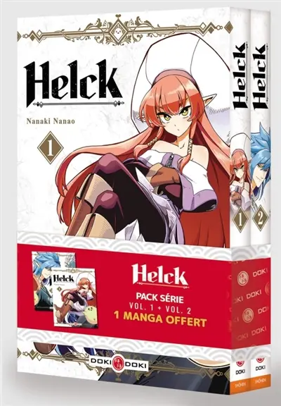 Helck : pack série vol. 1 + vol. 2 : 1 manga offert
