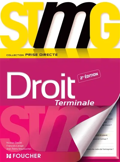 Droit, terminale STMG