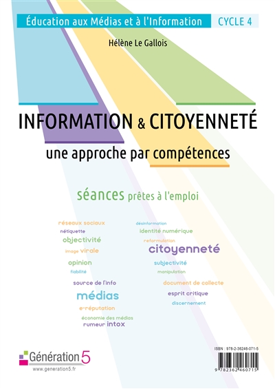 Information & citoyenneté : éducation aux médias et à l'information