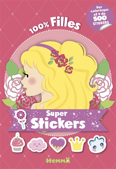 100 % filles : super stickers