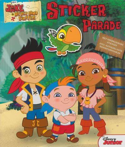 Jake and the never land pirates. Sticker parade