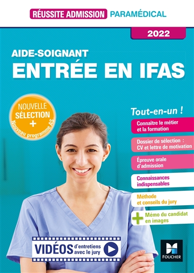 Aide-soignant : entrée en IFAS, tout-en-un ! : 2022