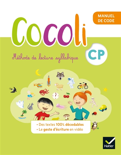 Cocoli CP, méthode de lecture syllabique : manuel de code