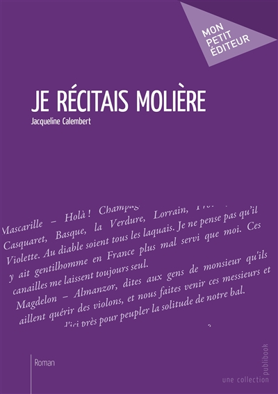 Je récitais molière