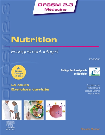 Nutrition : enseignement intégré-UE nutrition : DFGSM 2-3 médecine