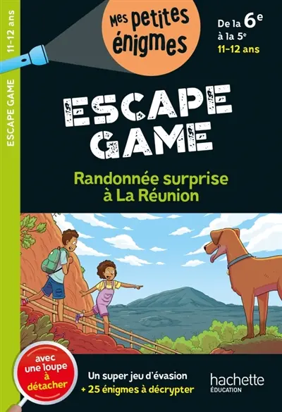 Randonnée surprise à La Réunion : escape game : de la 6e à la 5e, 11-12 ans