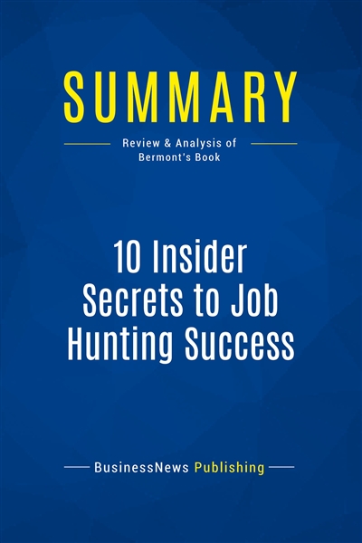 Summary : 10 Insider...
