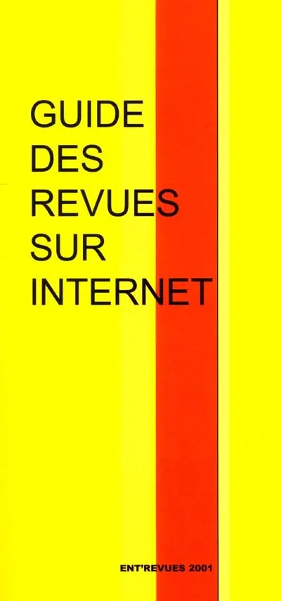 Guide des revues sur Internet