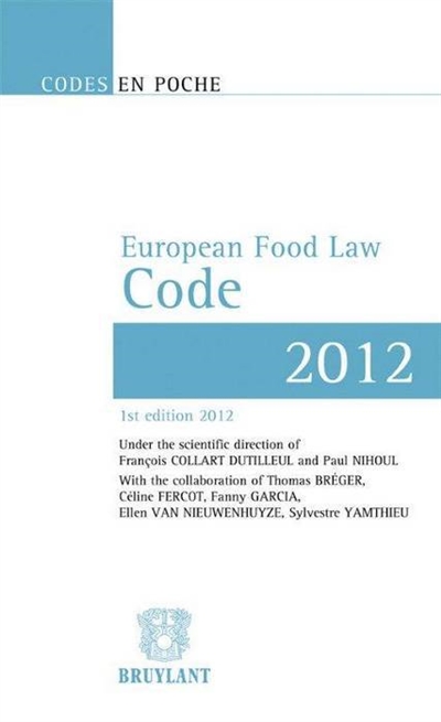 European food law code 2012