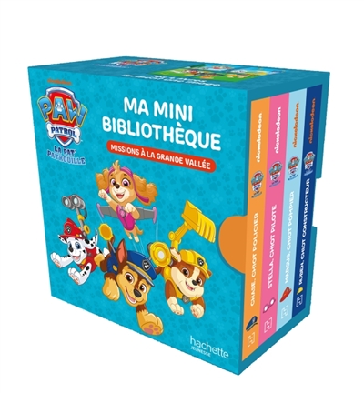 La Pat' Patrouille : missions à la Grande Vallée : ma mini bibliothèque