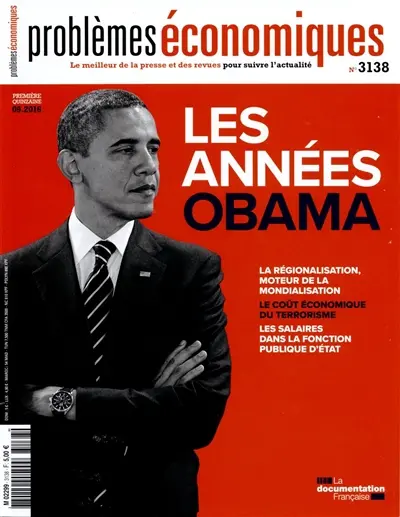 Problèmes économiques, n° 3138. Les années Obama