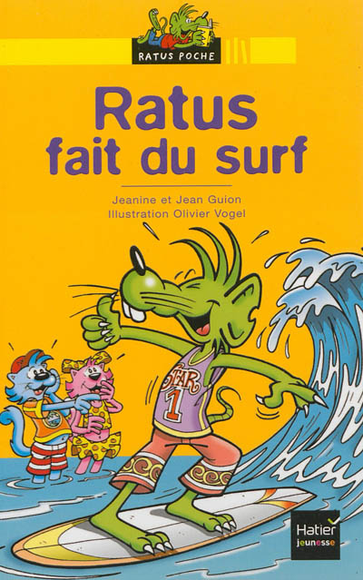 Ratus fait du surf