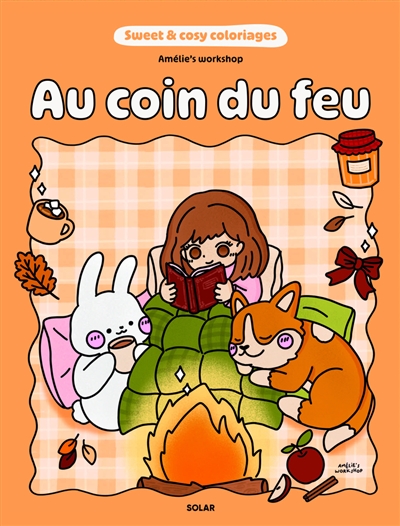 Au coin du feu : sweet and cosy coloriages