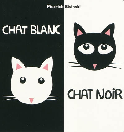 Chat blanc chat noir