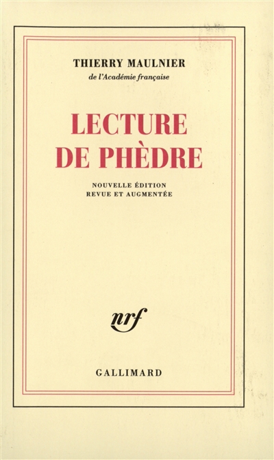 Lecture de Phèdre