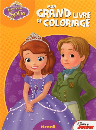 Princesse Sofia : mon grand livre de coloriage