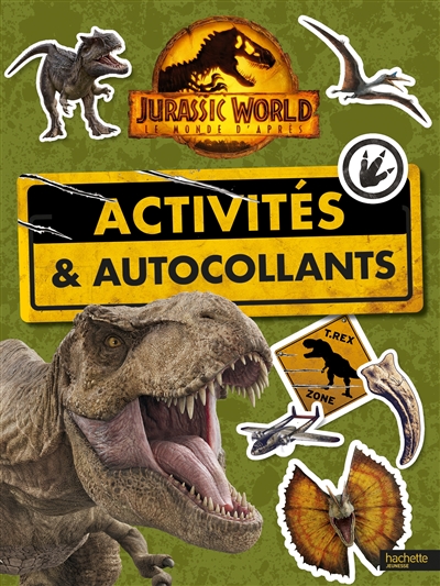 Jurassic World, le monde d'après : activités & autocollants