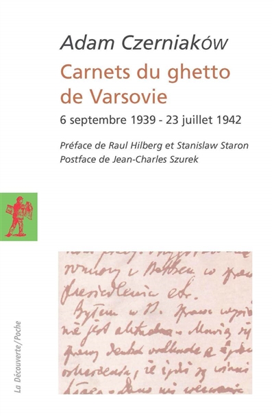 Carnets du ghetto de Varsovie : 6 septembre 1939-23 juillet 1942