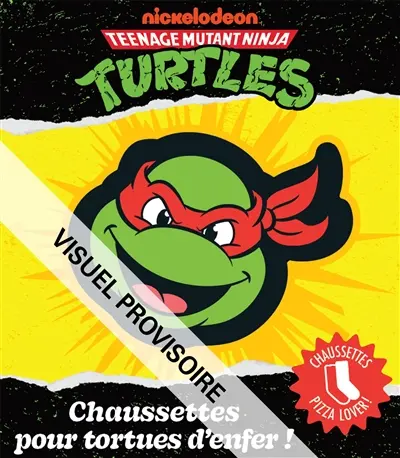 Tortues ninja : mini coffret chaussettes