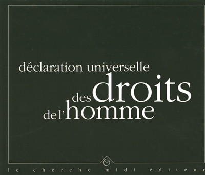 Déclaration universelle des droits de l'homme