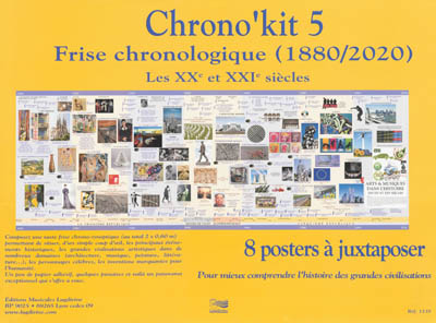 Chrono'kit 5 : frise chronologique (1880-2020) : les XXe et XXIe siècles