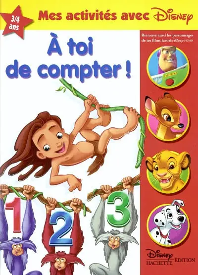 A toi de compter ! : 3-4 ans