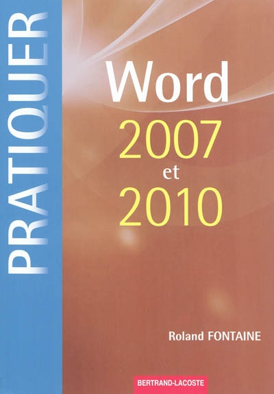Word 2007 et 2010 sous Windows