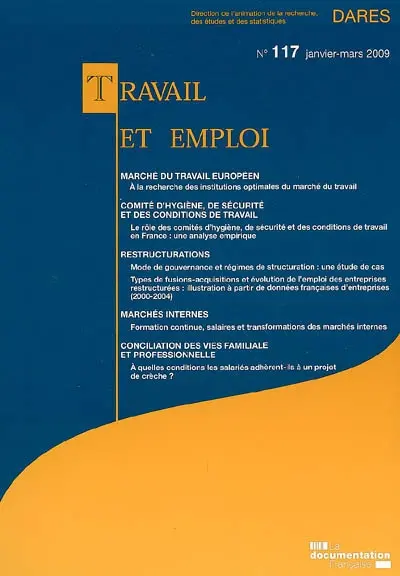 Travail et emploi, n° 117