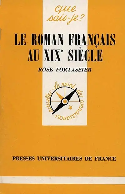 Le Roman français au 19e siècle