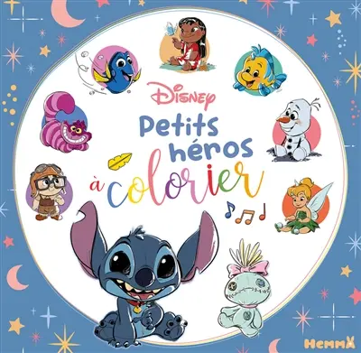 Disney : Petits héros à colorier