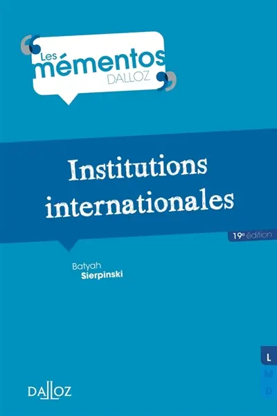 Institutions internationales