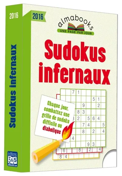Sudokus infernaux 2016