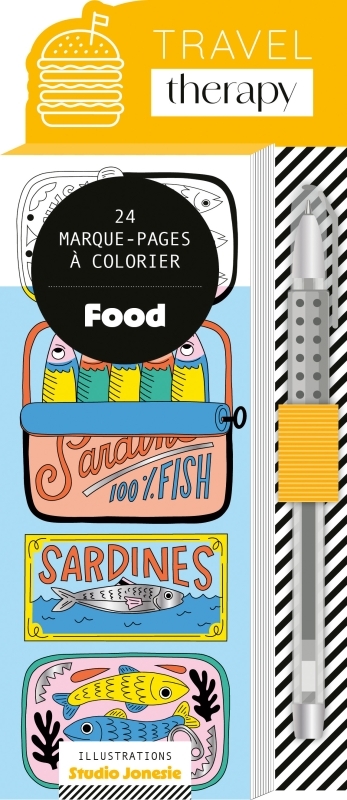 Food : 24 marque-pages à...